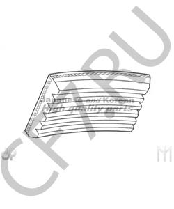 6 pk 1060 CONTITECH CT-_ремень поликлиновой!\ Alfa 147 2.0 16V T.S. 00>/156 2.0 16V T.S. 97-01 в городе Екатеринбург