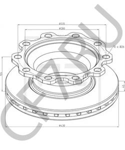 6 604 261 KÖGEL Тормозной диск в городе Екатеринбург