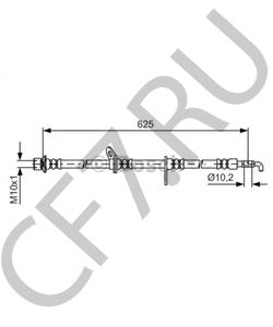 90947-02F92 ASTON MARTIN Тормозной шланг в городе Екатеринбург