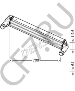 52014780AA JEEP Интеркулер в городе Екатеринбург