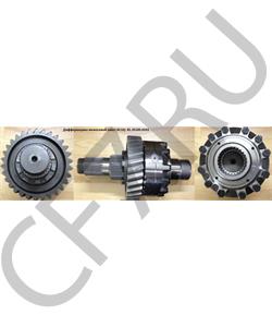 81.35100.6593 SHAANXI МОД (мост АС16) (межосевой дифференциал без вала и шестерни) ОРИГИНАЛ в городе Екатеринбург