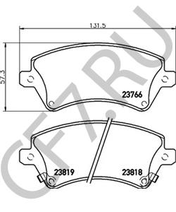 MDK0231 ROMANIA MAN Комплект тормозов, дисковый тормозной механизм в городе Екатеринбург