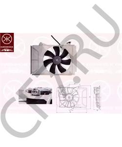 16711-0J010 TOYOTA (FAW) Вентилятор, охлаждение двигателя в городе Екатеринбург