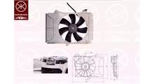 TOYOTA (FAW) Вентилятор, охлаждение двигателя
