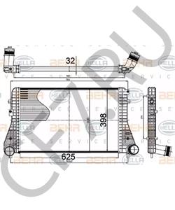 3AA145805A BENTLEY Охладитель наддув. в в городе Екатеринбург