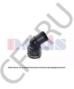 1J0122291 Uroparts ПАТРУБОК РАДИАТОРА ПЛАСТИКОВЫЙ в городе Екатеринбург