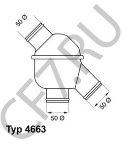 90.9764.10 VOITH Термостат, охлаждающая жидкость в городе Екатеринбург