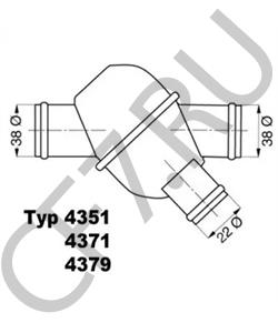 114 470 VALTRA Термостат, охлаждающая жидкость в городе Екатеринбург
