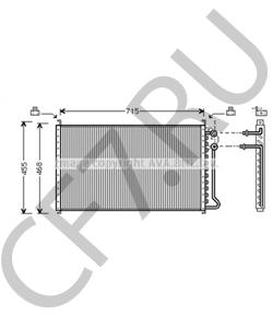 E6AZ19712A LINCOLN Конденсатор, кондиционер в городе Екатеринбург