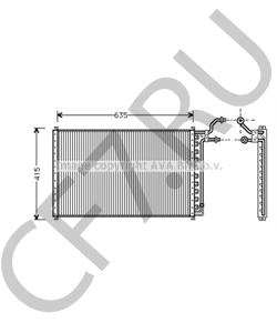 E7DZ19712A LINCOLN Конденсатор, кондиционер в городе Екатеринбург