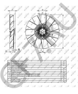 47124802 NEW HOLLAND Сцепление, вентилятор радиатора в городе Екатеринбург