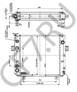8508901 YALE Радиатор, охлаждение двигателя в городе Екатеринбург