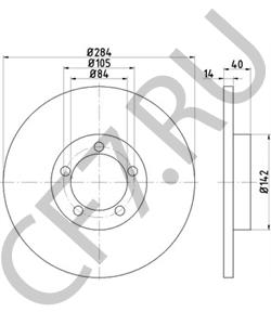 C81032 METROCAB Тормозной диск в городе Екатеринбург