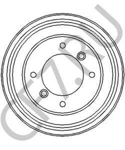 RT21A2200 RELIANT Тормозной барабан в городе Екатеринбург