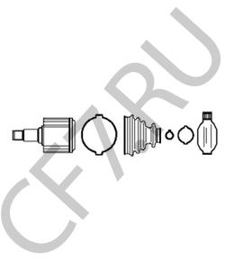 95NX25500DC FORD AUSTRALIA Шарнирный комплект, приводной вал в городе Екатеринбург