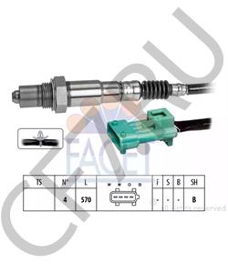 1609345380 EUROREPAR Лямбда-зонд PEUGEOT 206, 307, 406 4 конт. 560 mm в городе Екатеринбург