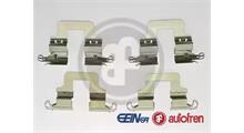 AUDI Комплектующие, колодки дискового тормоза