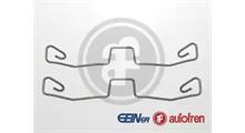 AUDI Комплектующие, колодки дискового тормоза