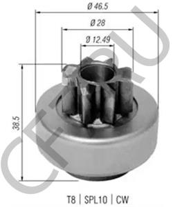 23312-50Y01 DATSUN Привод с механизмом свободного хода, стартер в городе Екатеринбург