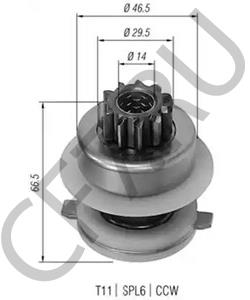 21080370862-0 КЗАТЭ Привод стартера 2108 (КАТЭК) стар/обр в городе Екатеринбург