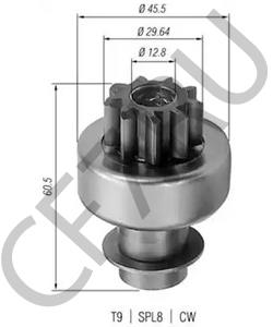 23312E3010 DATSUN Привод с механизмом свободного хода, стартер в городе Екатеринбург