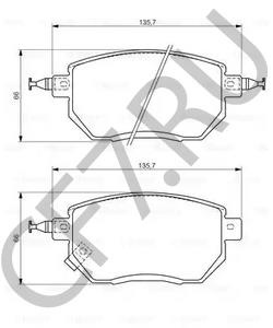 41060CA093 NISSAN PAD KIT, DISC BRAKE в городе Екатеринбург