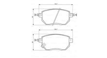 NISSAN PAD KIT, DISC BRAKE
