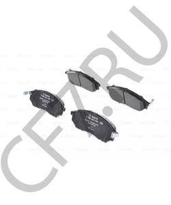 41060-EB325 NISSAN Тормозные колодки передние R51M 17 INCH M/Y:0605- VQ40DE в городе Екатеринбург