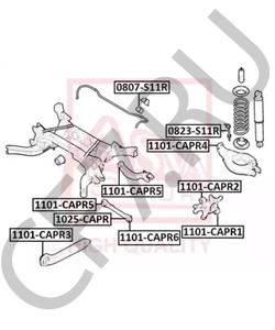 96626433 BEDFORD Подвеска, корпус колесного подшипника в городе Екатеринбург