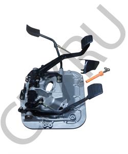 DZ9112230001 Shaanxi/Shacman Кронштейн педали сцепления и тормоза SHAANXI (с педалями) три педали в городе Екатеринбург