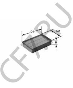 A1189 SAKURA _фильтр воздушный! 318x192мм\ Toyota Camry 2.4 VVT-i/3.0i V6 24V 01>, Lexus RX300 03> в городе Екатеринбург
