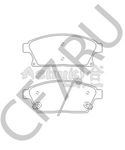 GDB1847 LUCAS Колодки тормозные дисковые передн CHEVROLET: CRUZE (J300) 09 - , ORLANDO 10 - \ OPEL: ASTRA J 09 - \ в городе Екатеринбург