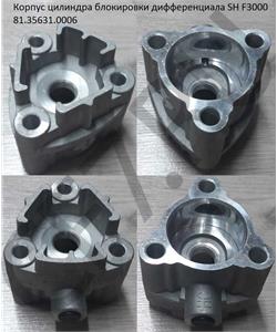 81.35631.0006 SHAANXI Корпус цилиндра блокировки дифференциала (в сборе с поршнем и манжетой) SH F3000 в городе Екатеринбург