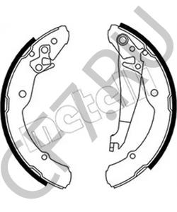 SHH3502050 BRILLIANCE Комплект тормозных колодок в городе Екатеринбург