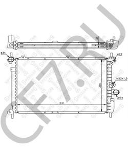 90352934 LDV Радиатор, охлаждение двигателя в городе Екатеринбург