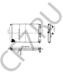 938.22628 ZASTAVA Радиатор, охлаждение двигателя в городе Екатеринбург
