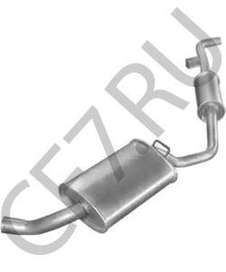 4322743 YUGO Глушитель выхлопных газов конечный в городе Екатеринбург