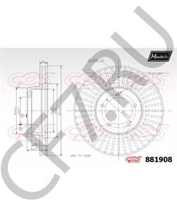 RAK7407 LDV Тормозной диск в городе Екатеринбург