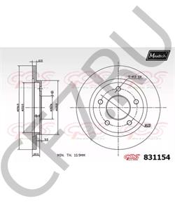 18017537 OLDSMOBILE Тормозной диск в городе Екатеринбург