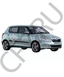 7811AGSAVW Agc НЕТ ГАРАНТ.SKODA FABIA 2010- Л/С - SOLAR -+ANT.-VIN ОКНО-+ МОЛД. ( 2010-2014 ) AGC в городе Екатеринбург