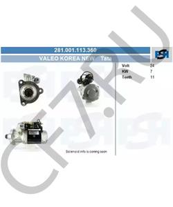 65.26201-7067A SEIN Стартер DW Truck DV15 24V/7 kW в городе Екатеринбург