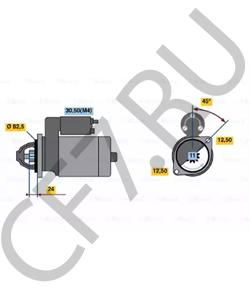 512 17 01 501 000 AUTO UNION Стартер в городе Екатеринбург