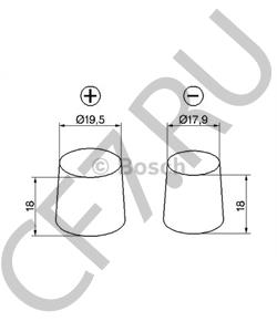 118668 20DE MINI Стартерная аккумуляторная батарея в городе Екатеринбург
