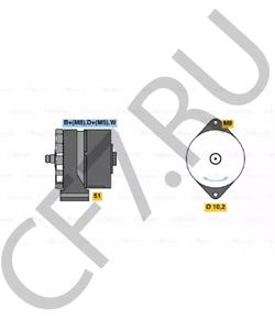 A181873 LDV Генератор в городе Екатеринбург