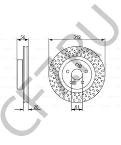 1421385 CARRARO Тормозной диск в городе Екатеринбург