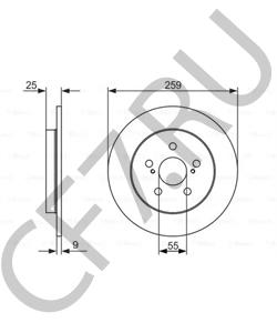 1421540 CARRARO Тормозной диск в городе Екатеринбург