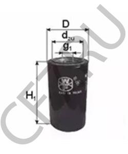 W21ESO1600 HR Parts Фильтр масляный 805 (M20*1.5) GANZ () в городе Екатеринбург
