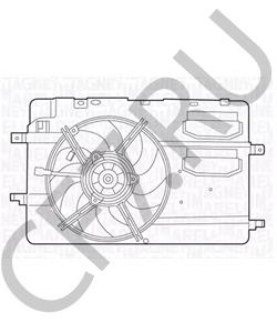 A4545001203 SMART Вентилятор, охлаждение двигателя в городе Екатеринбург