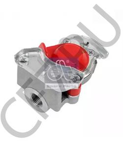 4.60462 DIESEL TECHNIC Головка соединительная без клапана красная M16x1.5 , на прицеп в городе Екатеринбург