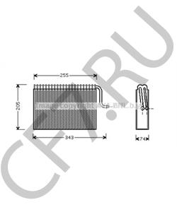 52466784 GMC Испаритель, кондиционер в городе Екатеринбург